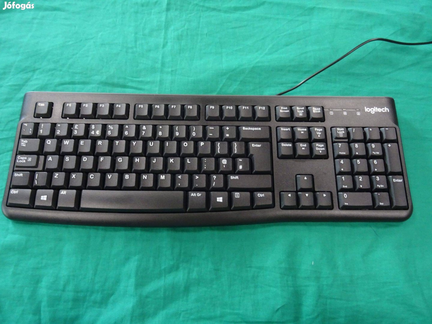 Logitech K120 Vezetékes billentyűzet