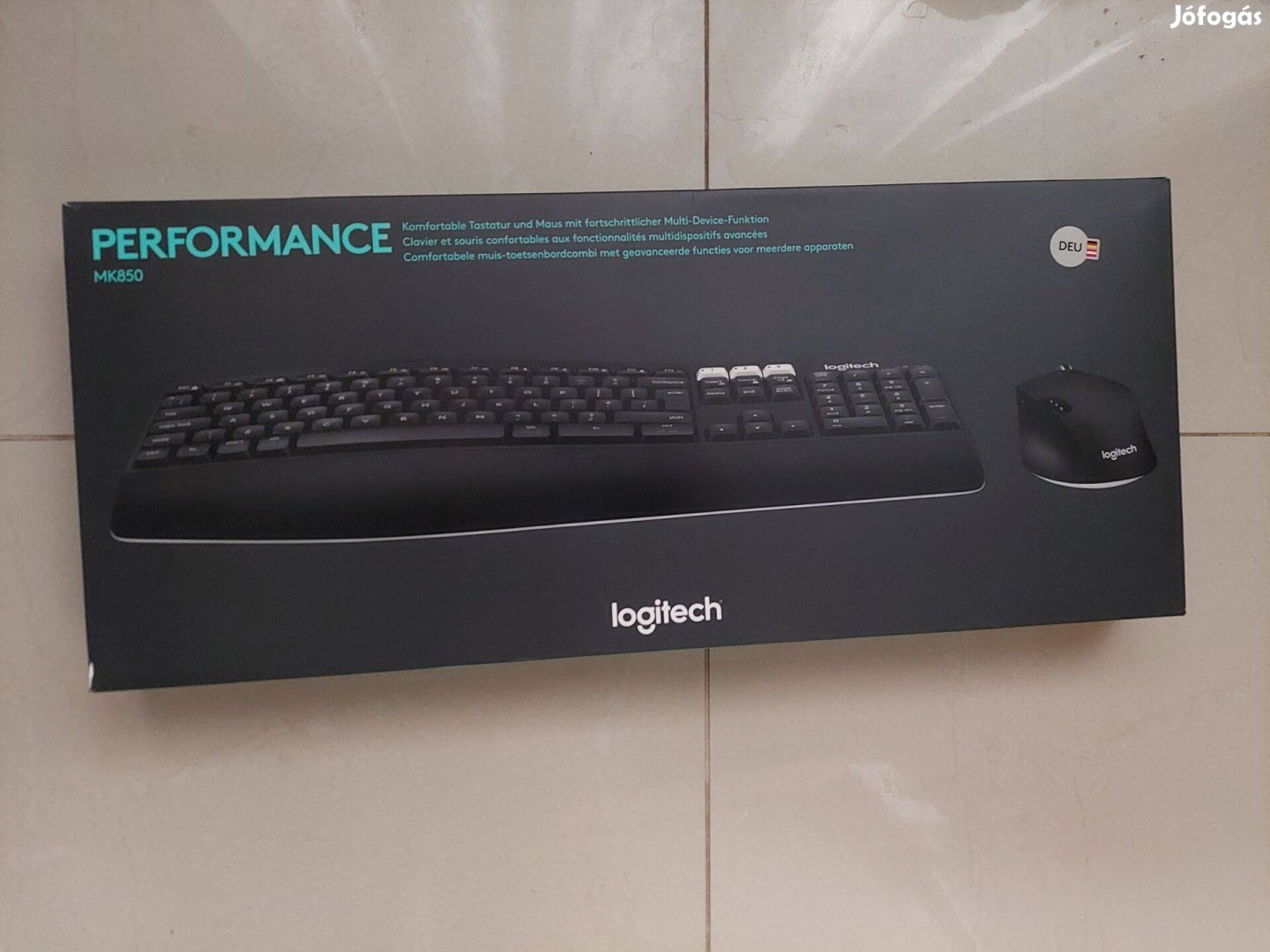 Logitech MK850 Performance vezeték nélküli billentyűzet és egér, új