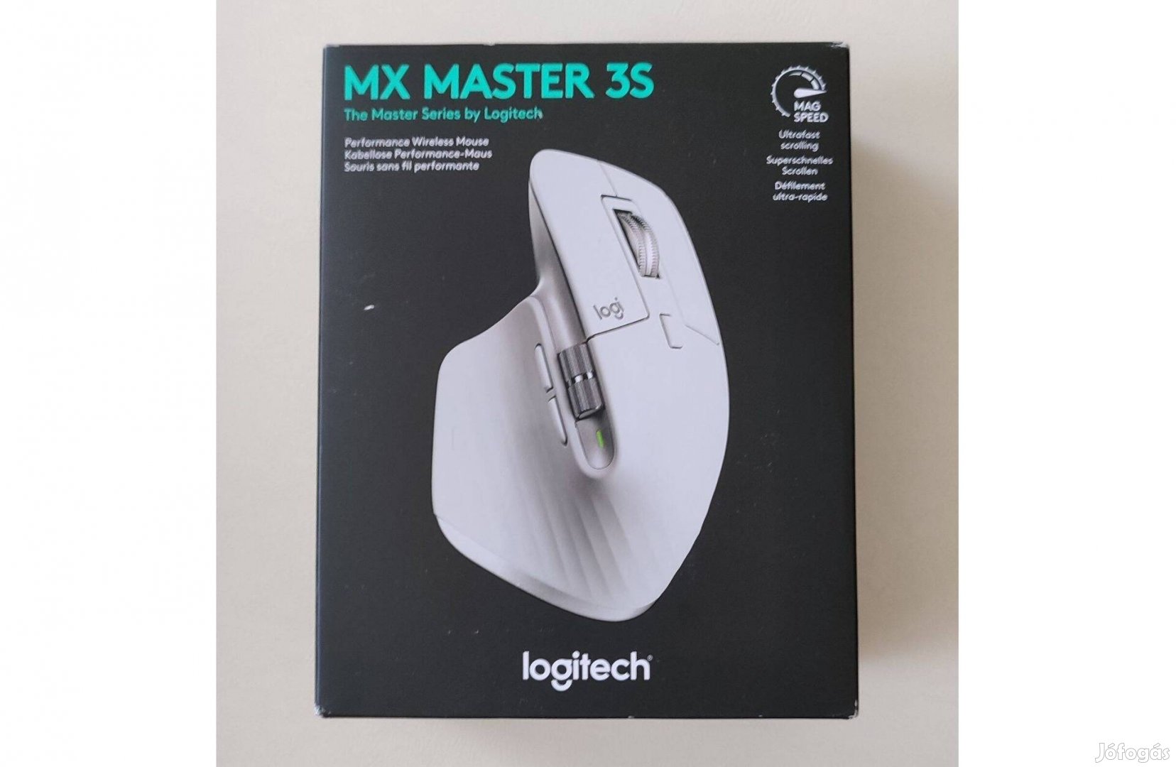 Logitech MX Master 3S új bontatlan egér eladó