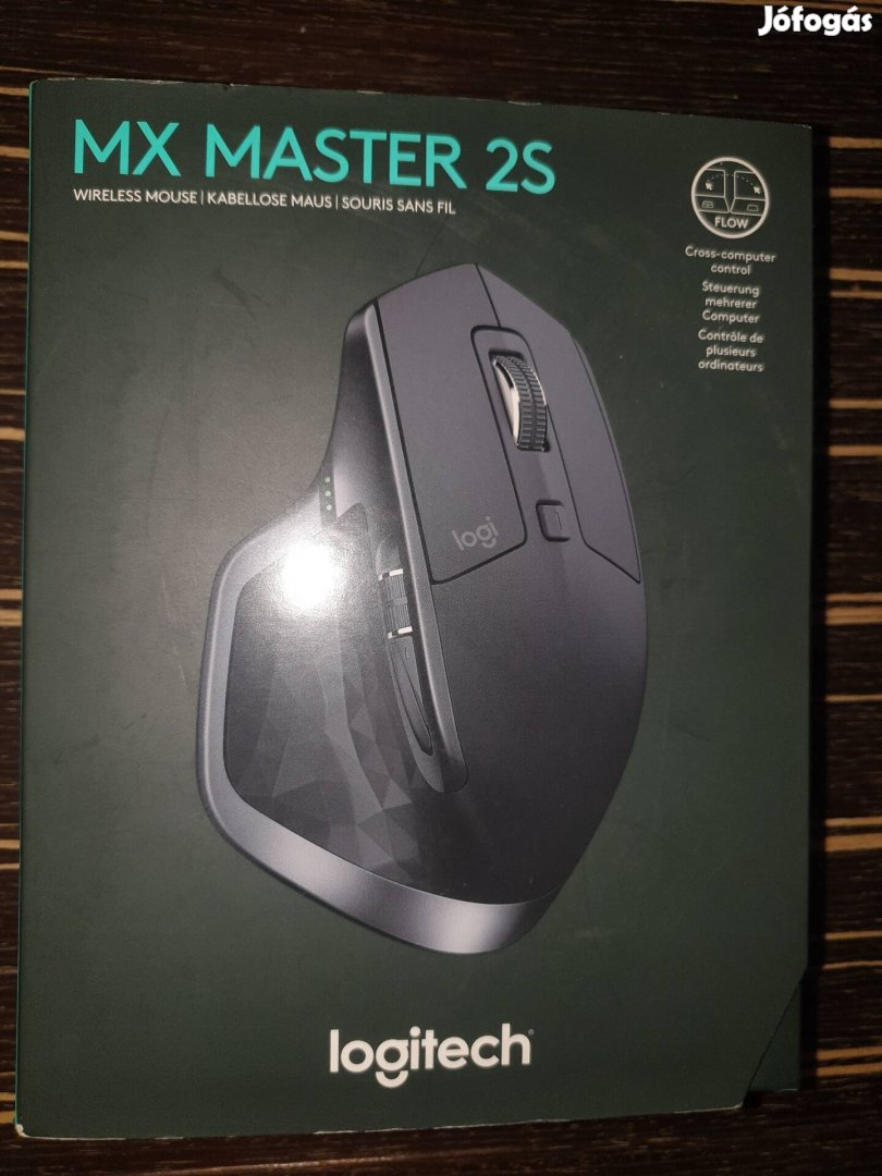 Logitech MX Master S2 Bluetooth vezeték nélküli egér