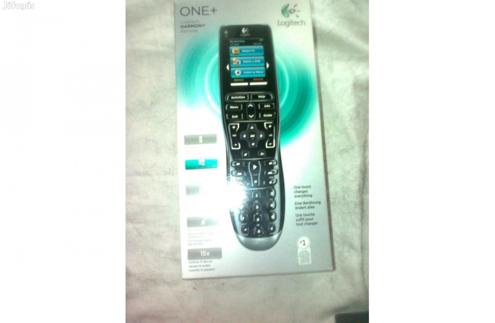 Logitech One+ távirányító univerzális (tv, rádió, lámpák stb.)