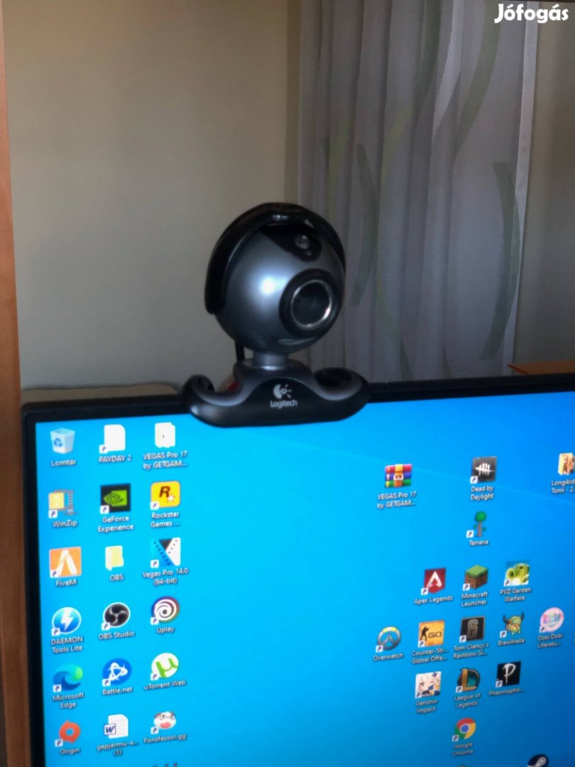 Logitech Quickcam Pro 5000 webkamera