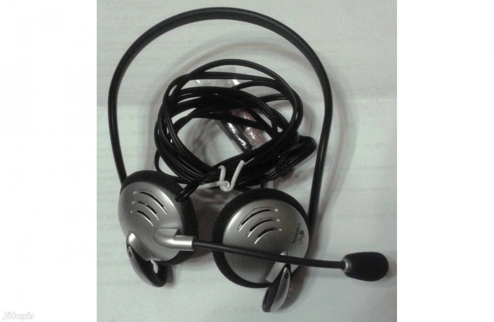 Logitech Stereo Headset 120 mikrofonos fejhallgató eladó