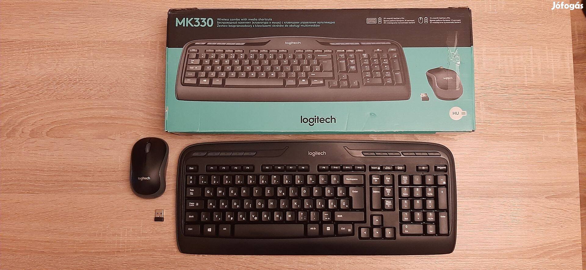 Logitech Wireless Combo MK330 (Hibás vevőegység)