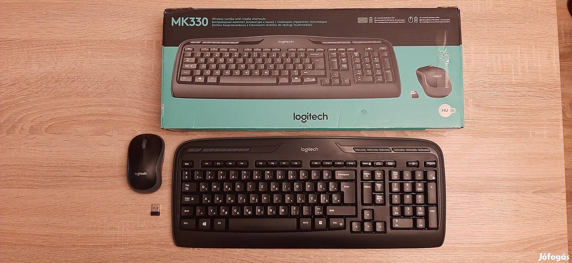 Logitech Wireless billentyűzet MK330 (Hibás vevőegység)