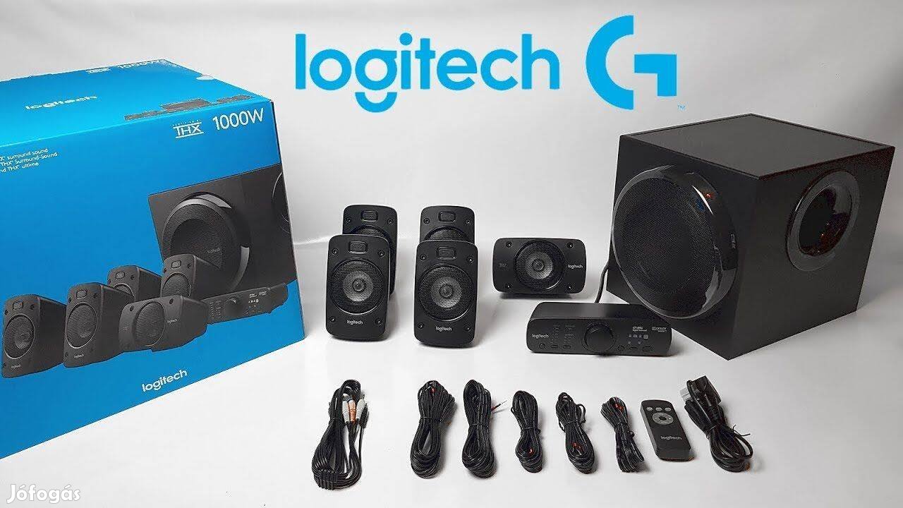 Logitech Z906 5.1-es térhangzású hangszórórendszer