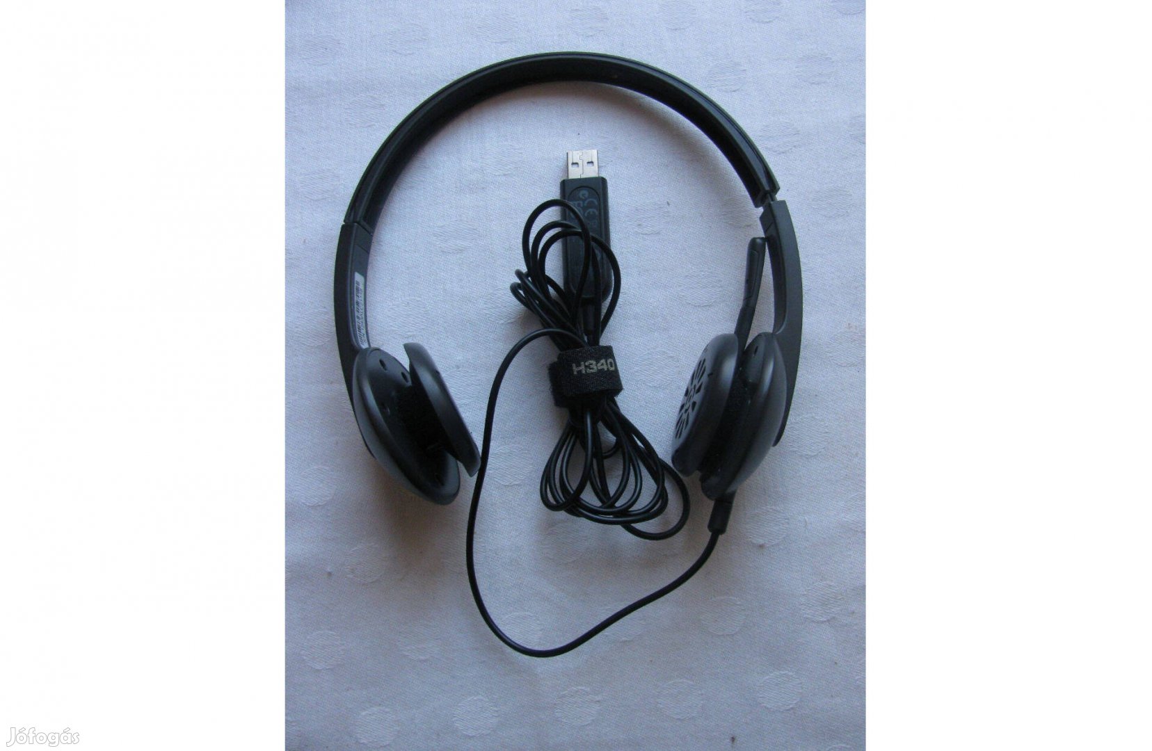Logitech fejhallgató ,H340, headset