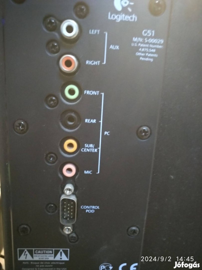 Logitech hangfalszett