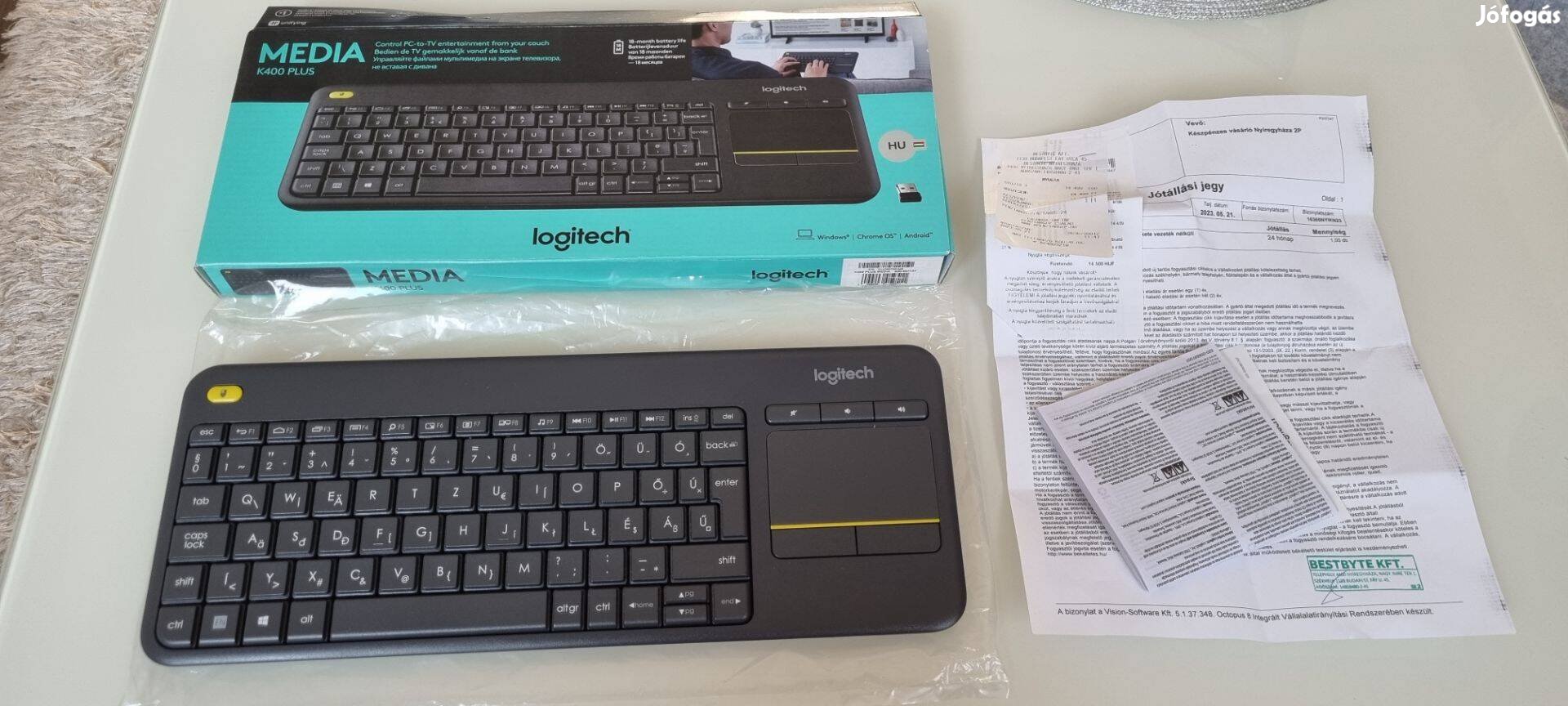 Logitech k400 plus