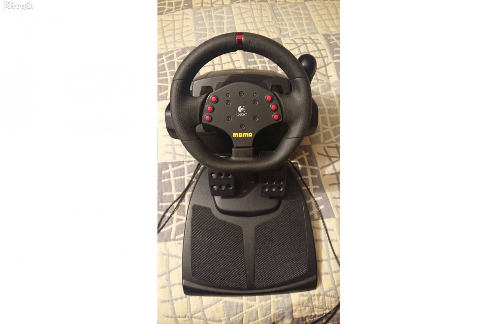 Logitech racing kormány és pedál