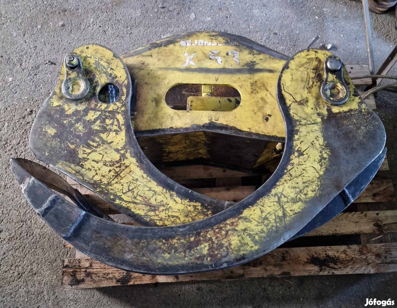 Loglift X 53 használt rönkrakó kanál