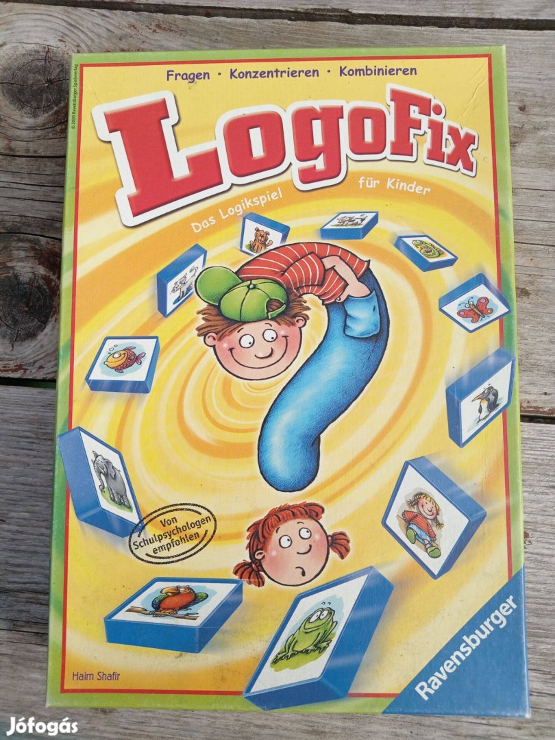 Logofix készségfejlesztő társasjáték 6+