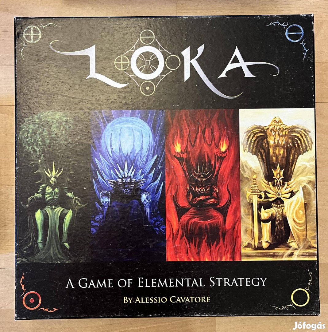 Loka The Game of Elemental Strategy társasjáték
