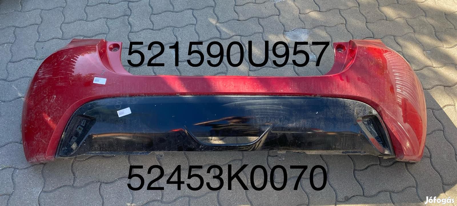 Lökhárító hatsó yaris 2021-2024 eladó