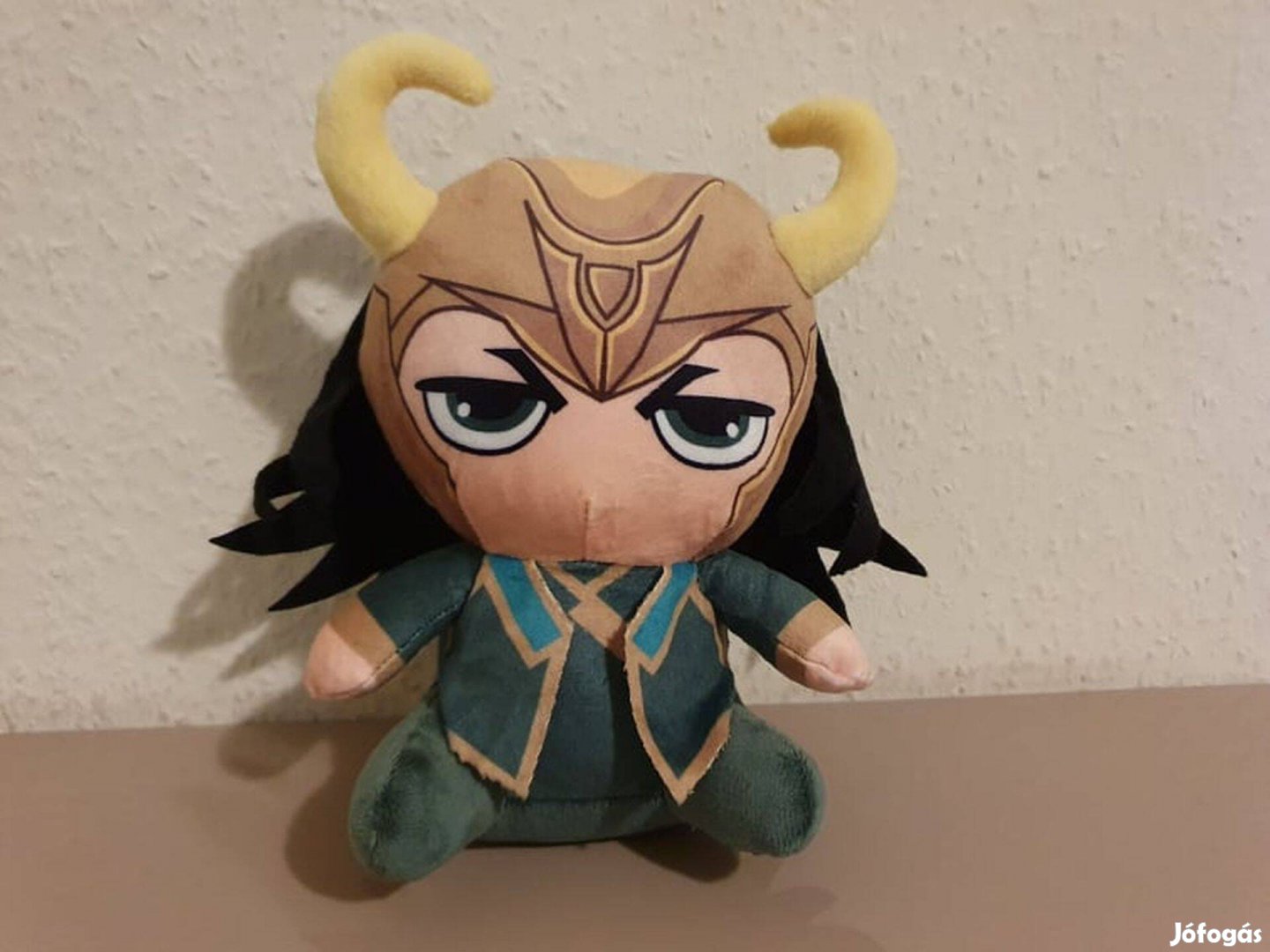 Loki Marvel Bosszúállók plüss 25 cm Új Avengers Készleten számlával