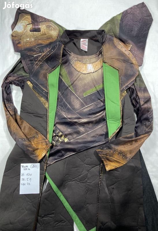 Loki jelmez, Thor jelmez, felnőtt jelmez G310