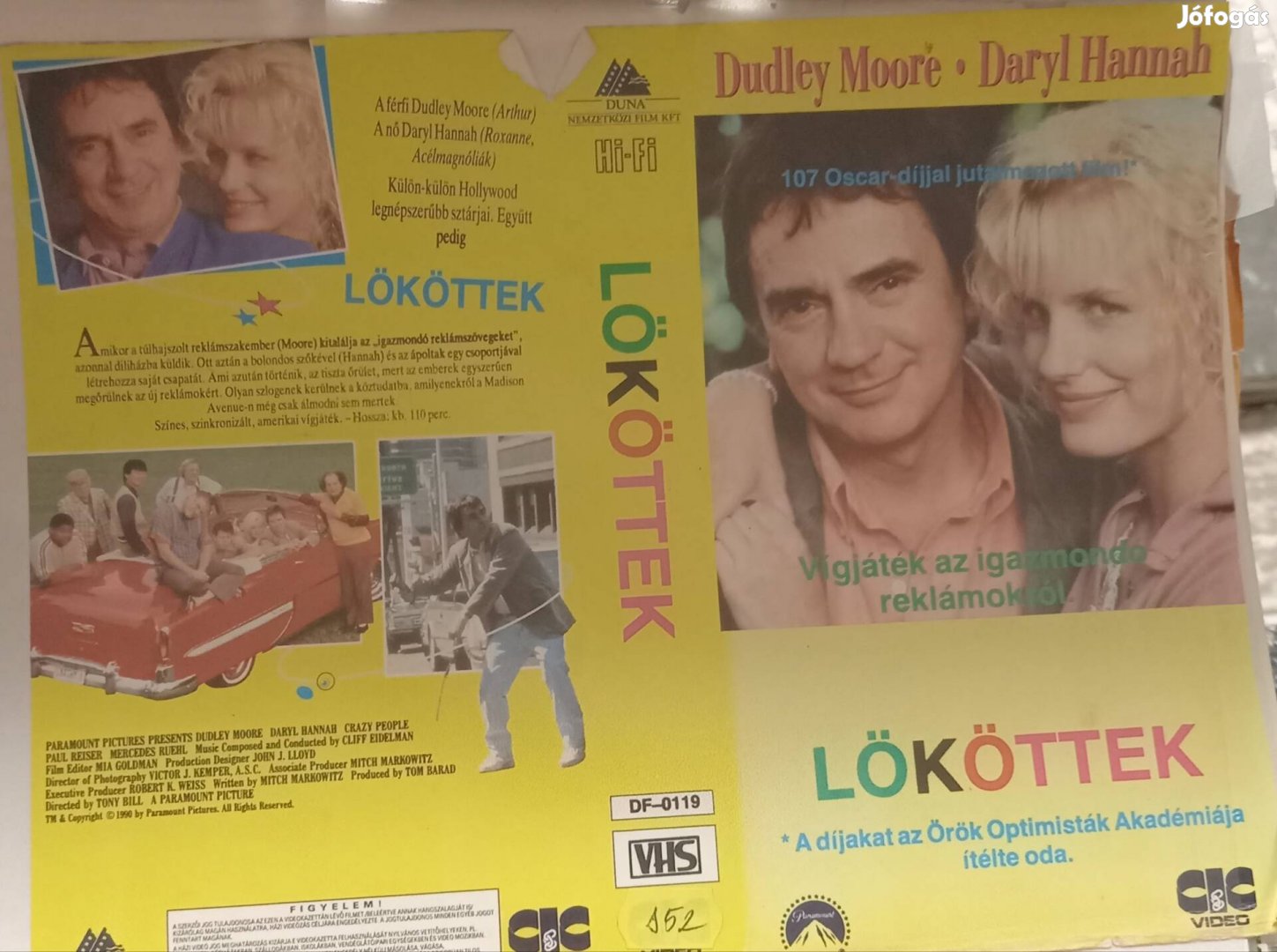 Lököttek - vígjáték vhs - Dudley Moore