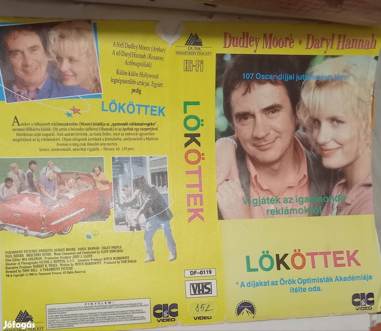 Lököttek - vígjáték vhs - Dudley Moore