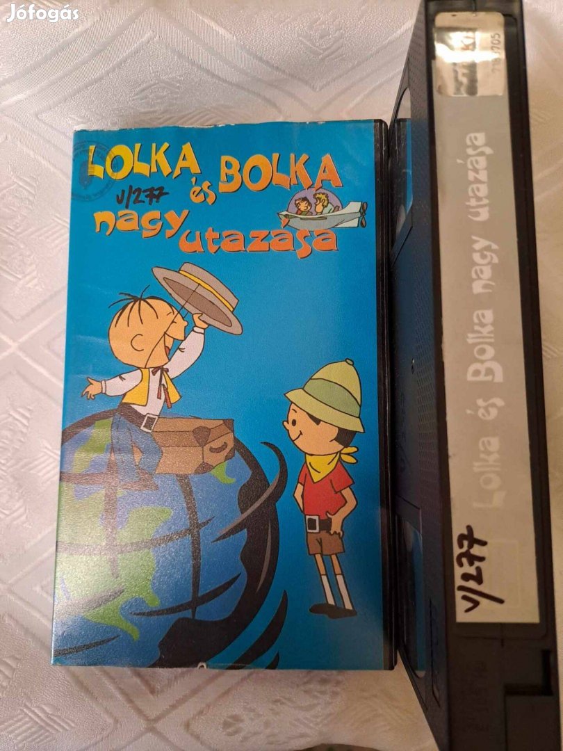 Lolka és Bolka nagy utazása VHS