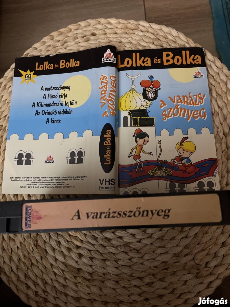 Lolka és Bolka vhs r