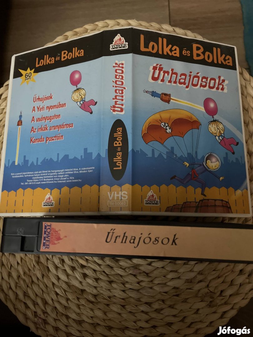 Lolka és Bolka vhs r