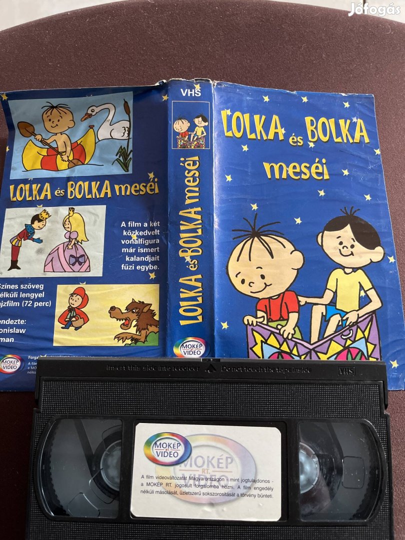 Lolka és bolka meséi mese vhs