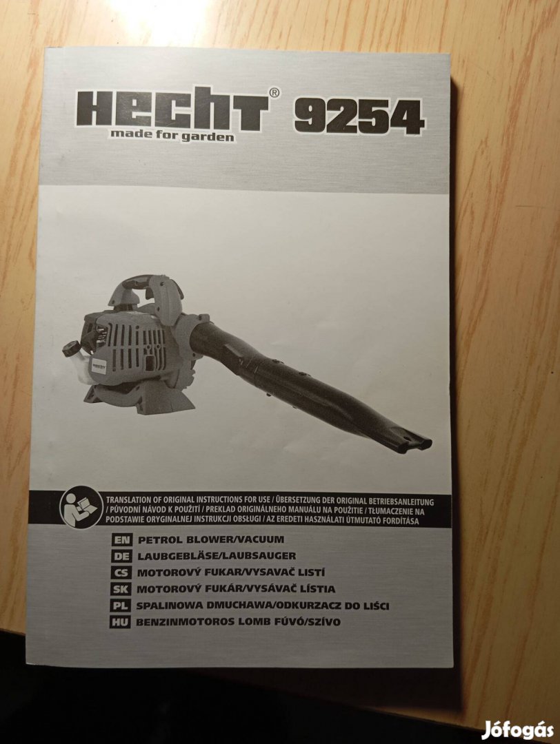 Lomb fuvó/szívó Hecht 9254