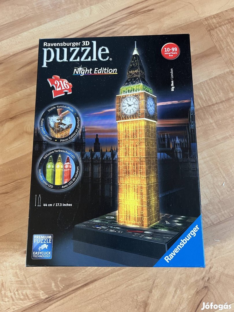 London 3D világító puzzle