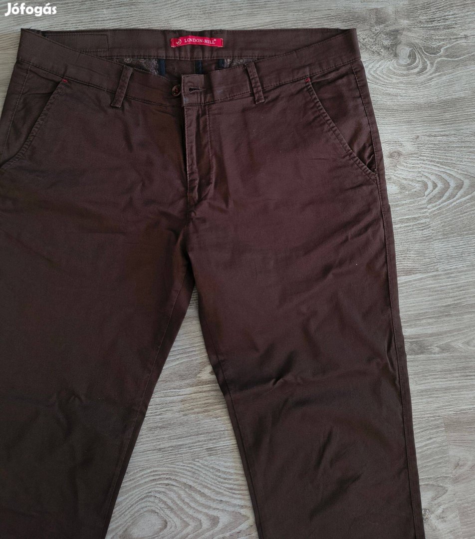 London-Hill férfi nadrág barna