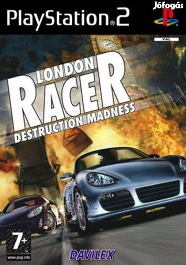 London Racer Destruction Madness Playstation 2 játék