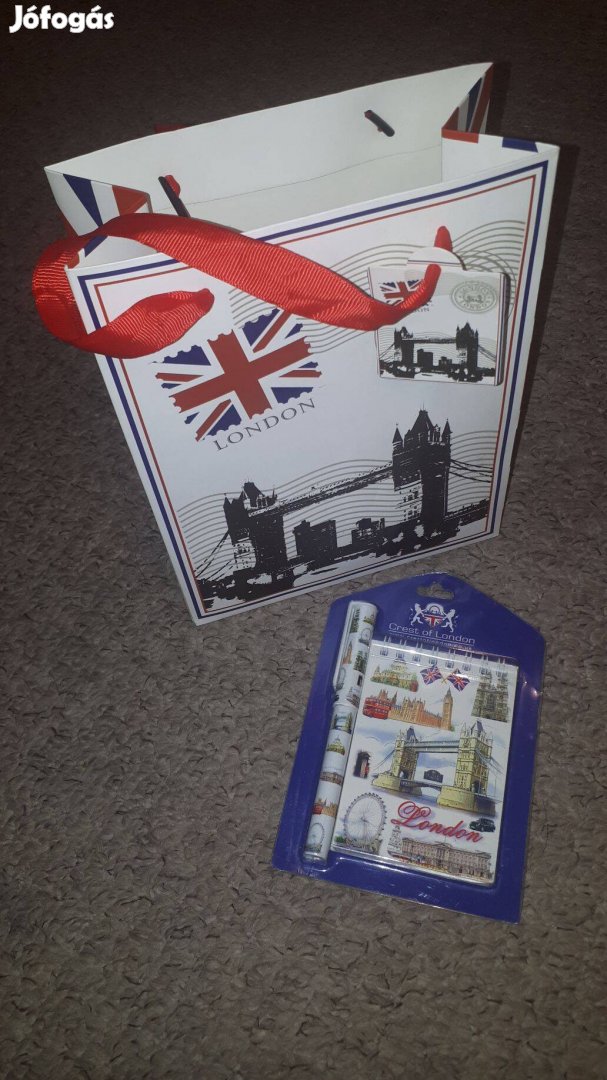 London csomag - London souvenir - jegyzetfüzet