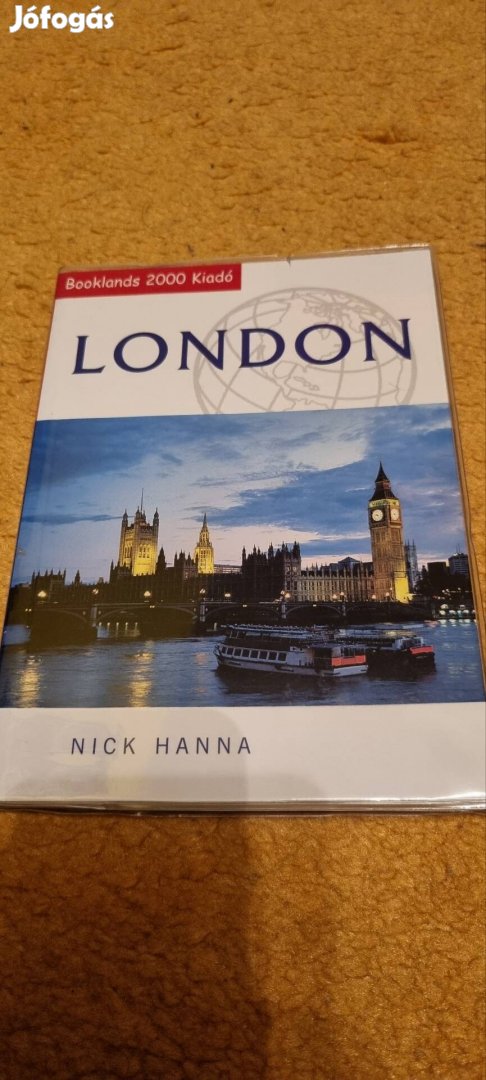 London útikönyv térképpel