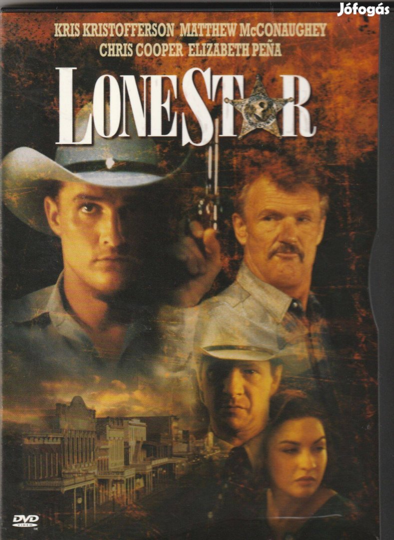 Lone Star - Ahol a legendák születnek DVD Warner tok / pattintó tok