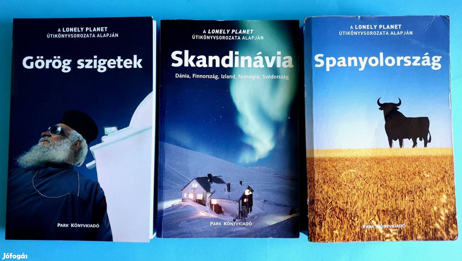 Lonely Planet Skandinávia, Görög szigetek, Spanyolország magyar nyelvű