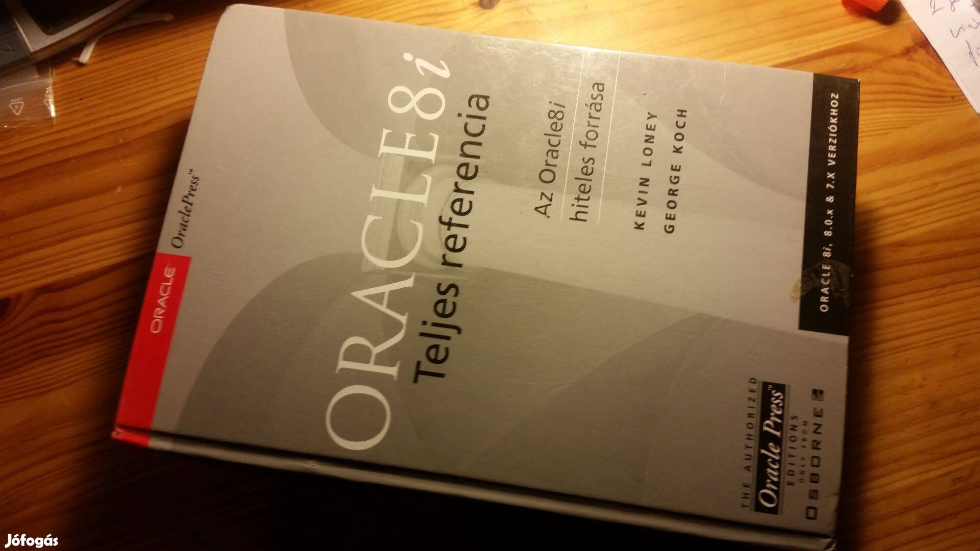 Loney-Koch: Oracle 8i -Teljes referencia -Az Oracle8i hiteles forrása