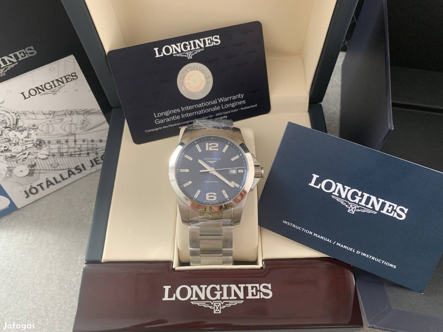 Longines Conquest 41mm!  Legjobb áron! 5 Év Garancia!