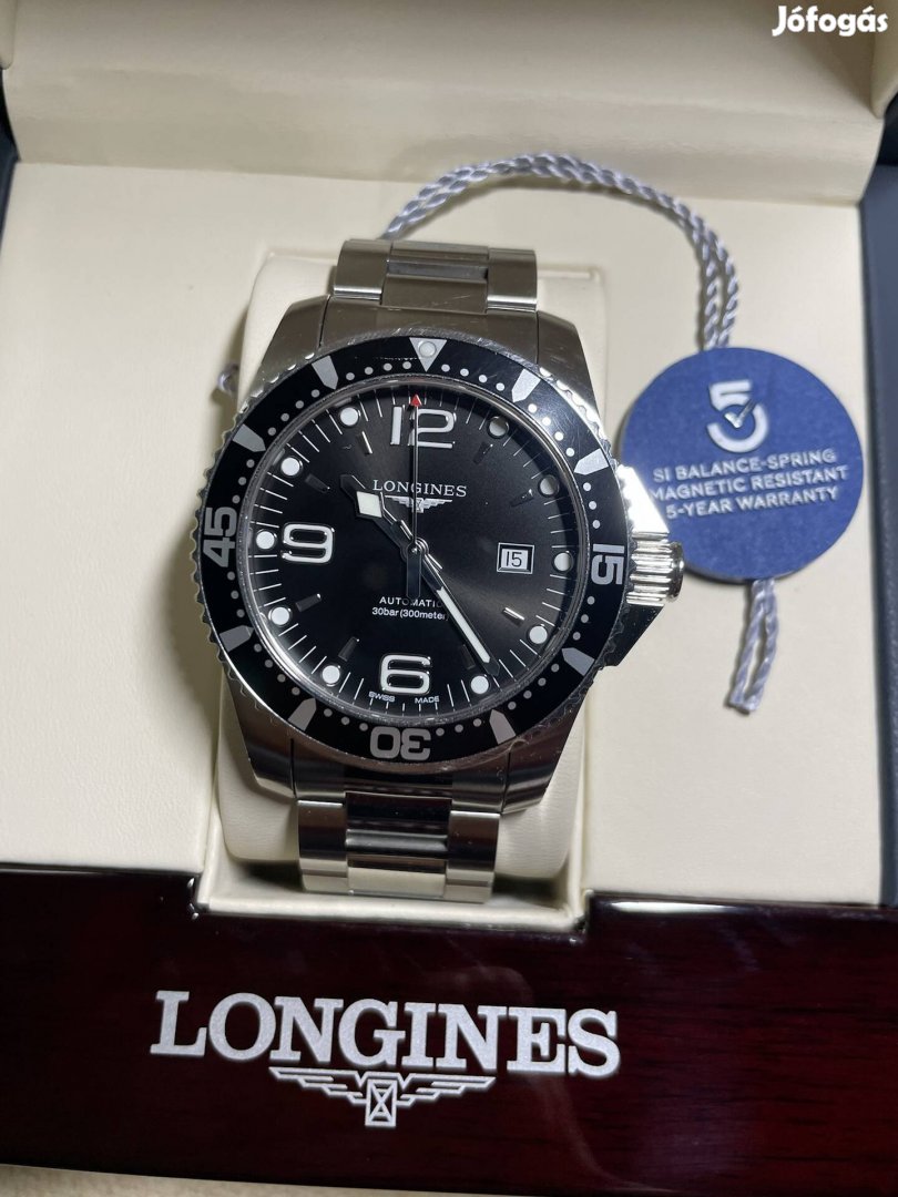 Longines Hydroconquest 44mm garanciális