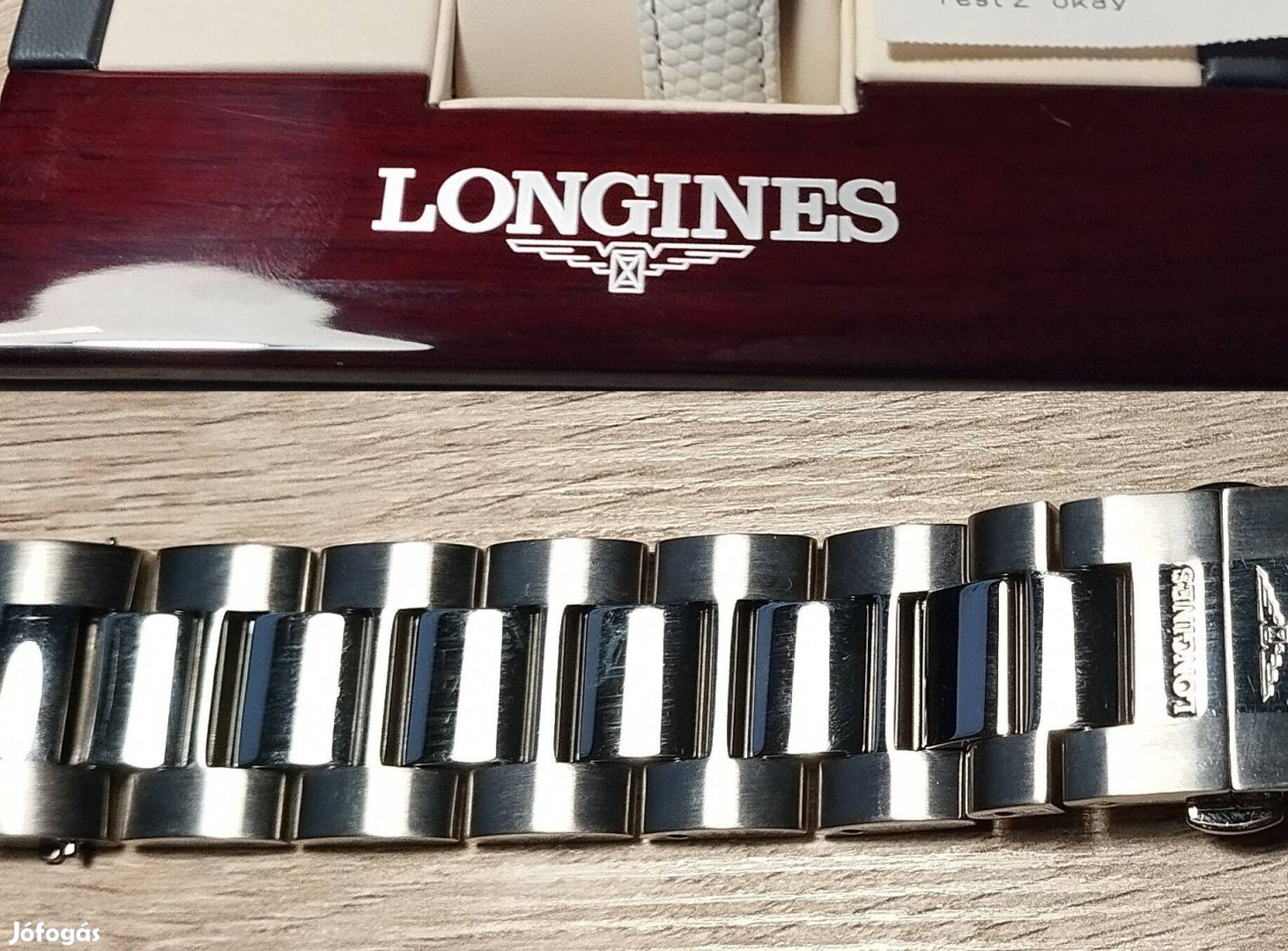 Longines óraszíj fém, Új / Conquest/