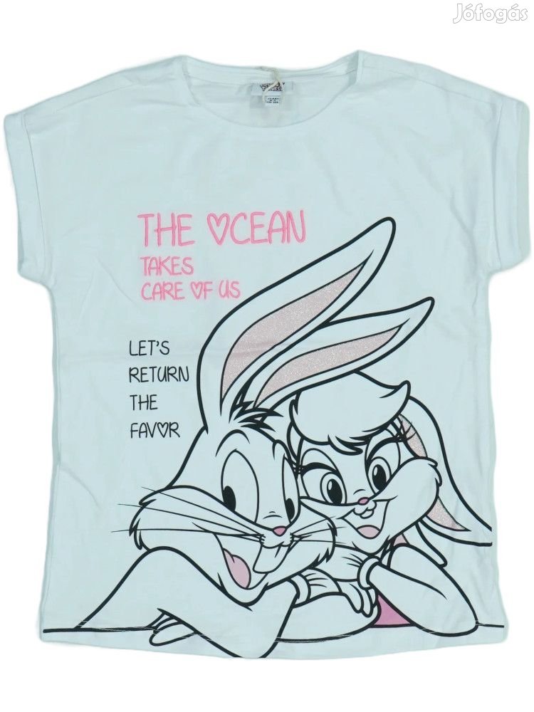 Looney Tunes Új (címkés) Lány Póló (Méret: 134)