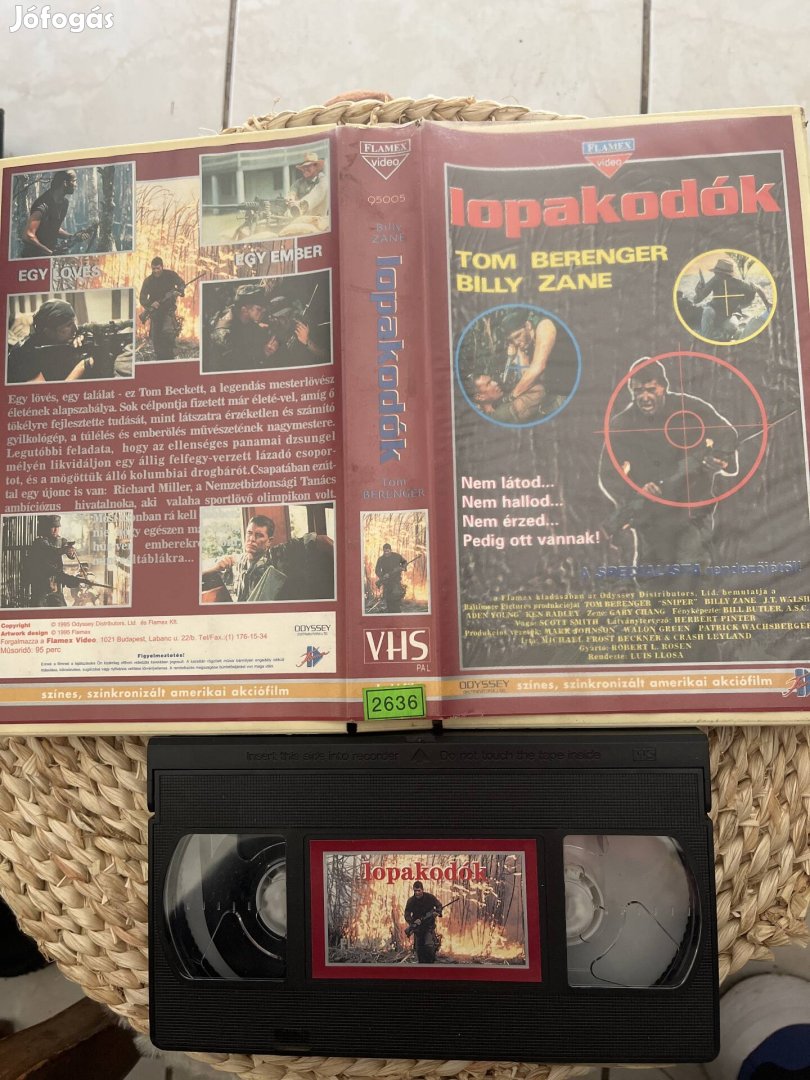 Lopakodók vhs.  