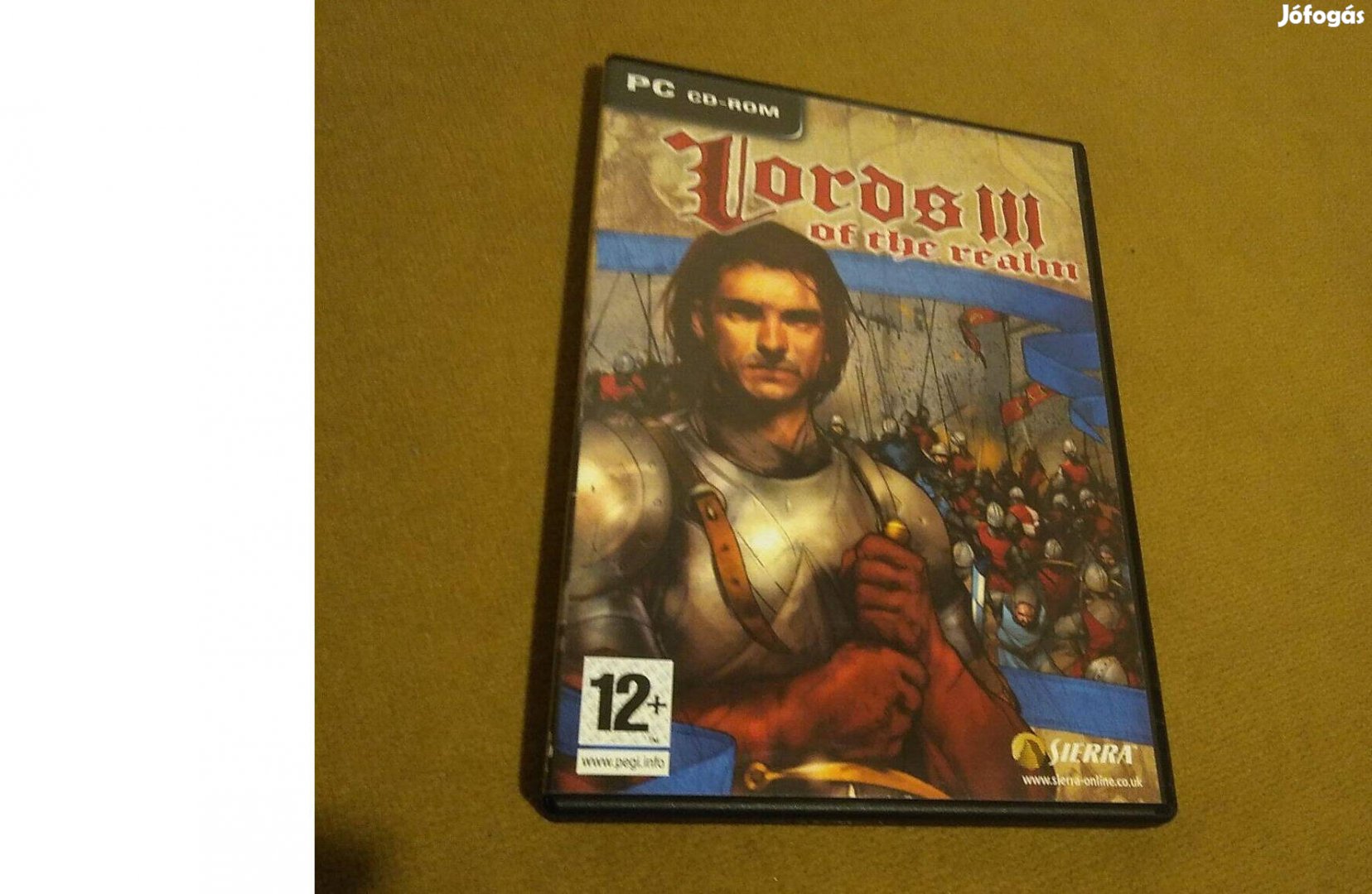 Lords of the realm III PC játék, CD