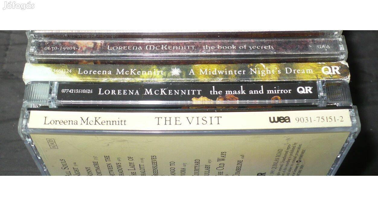 Loreena Mckennitt 4 lemezes CD-kollekció (The visit; The mask., stb)