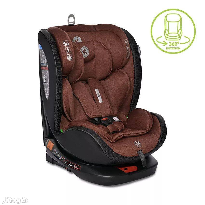 Lorelli Ares isofix autósülés 40-150cm - Ginger, gf