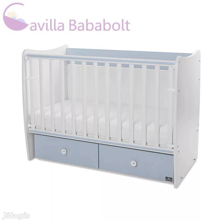 Lorelli Matrix Kiságy 60X120 Baby Baby BLUE 2Box