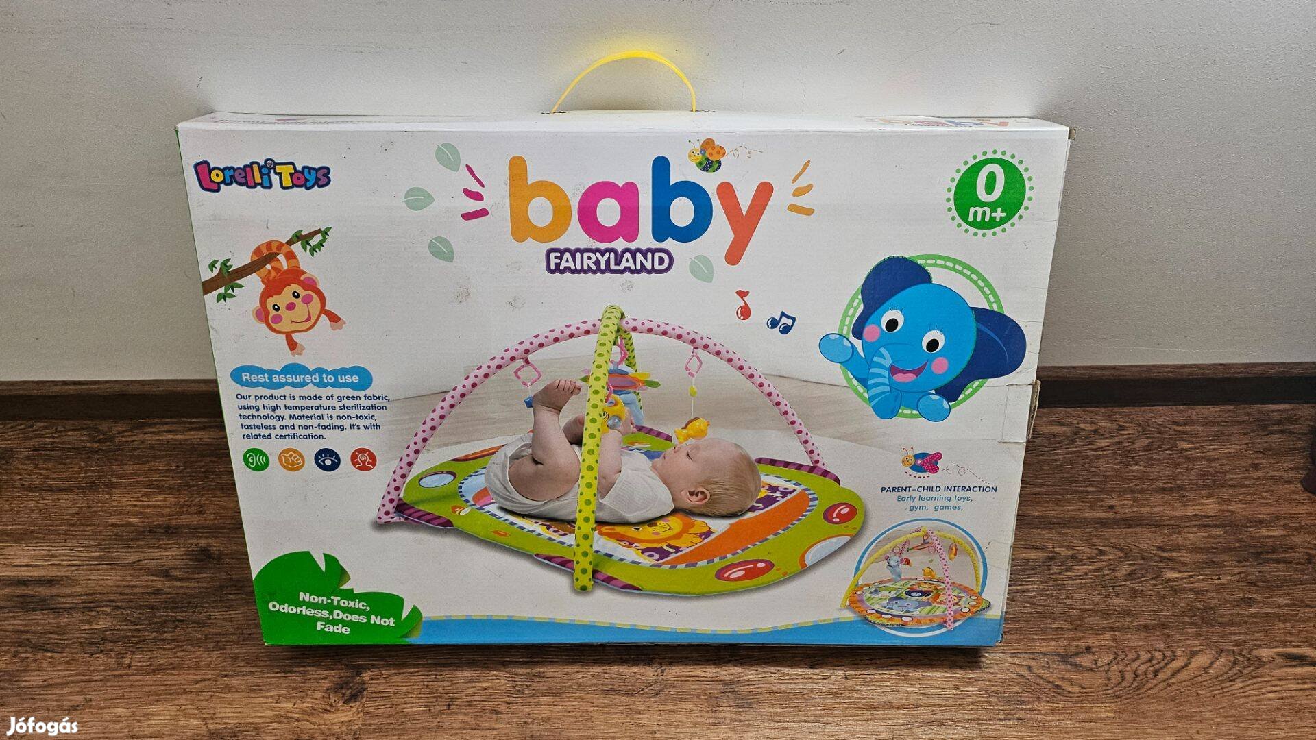 Lorelli toys baby fairland játszó szőnyeg, baba szőnyeg, játszószőnyeg