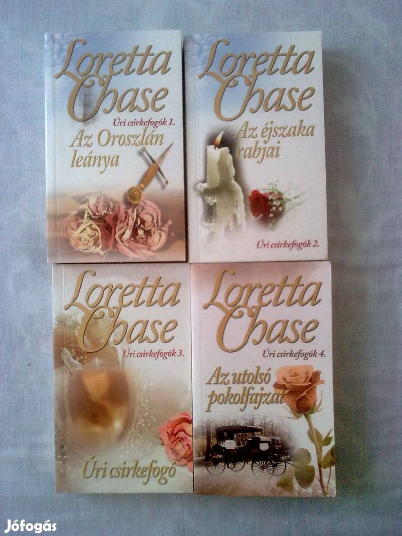 Loretta Chase - Úri csirkefogók sorozat 1-4. / Romantikus könyvek