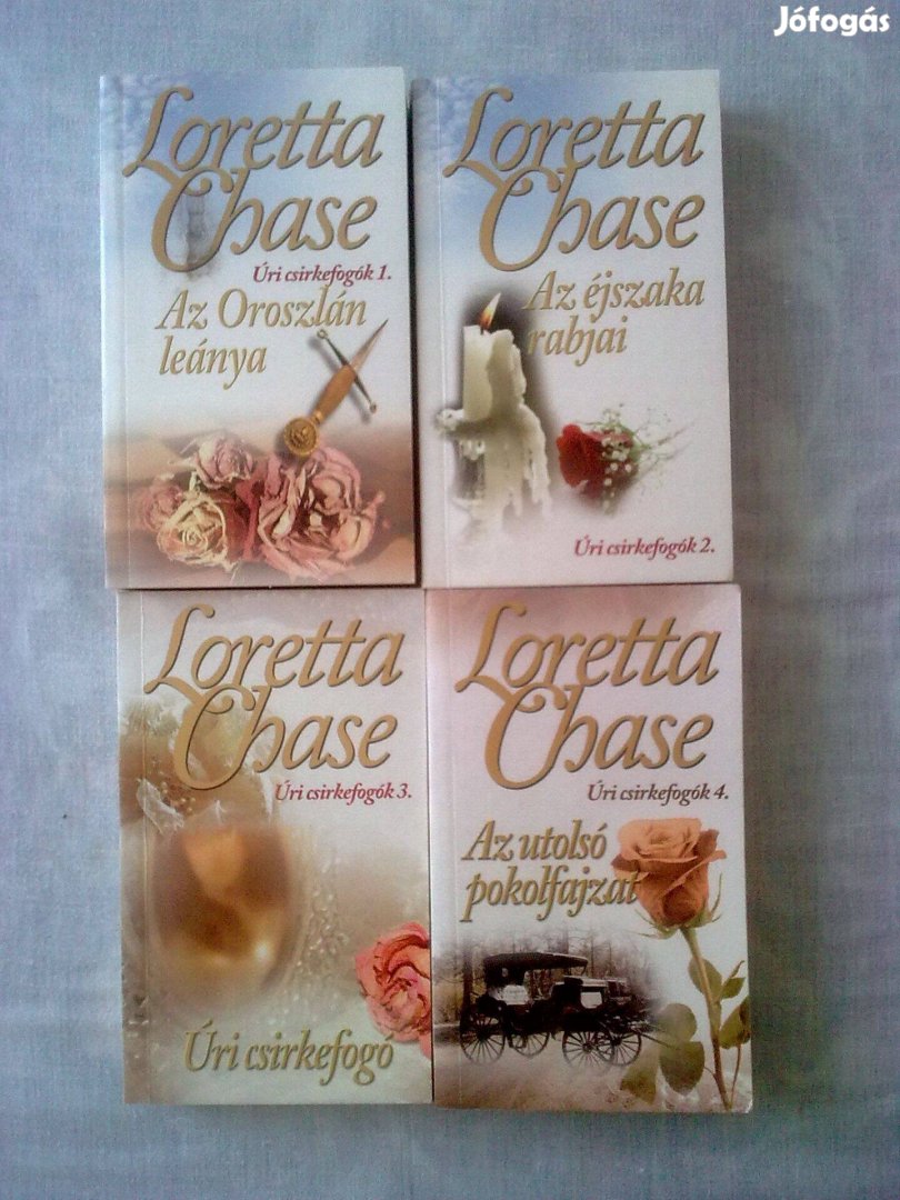 Loretta Chase - Úri csirkefogók sorozat 1-4. / Romantikus könyvek