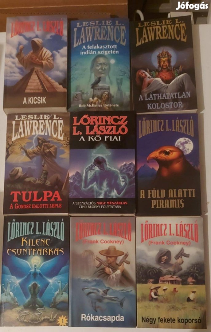 Lőrincz L. László, Leslie L. Lawrence könyvcsomag