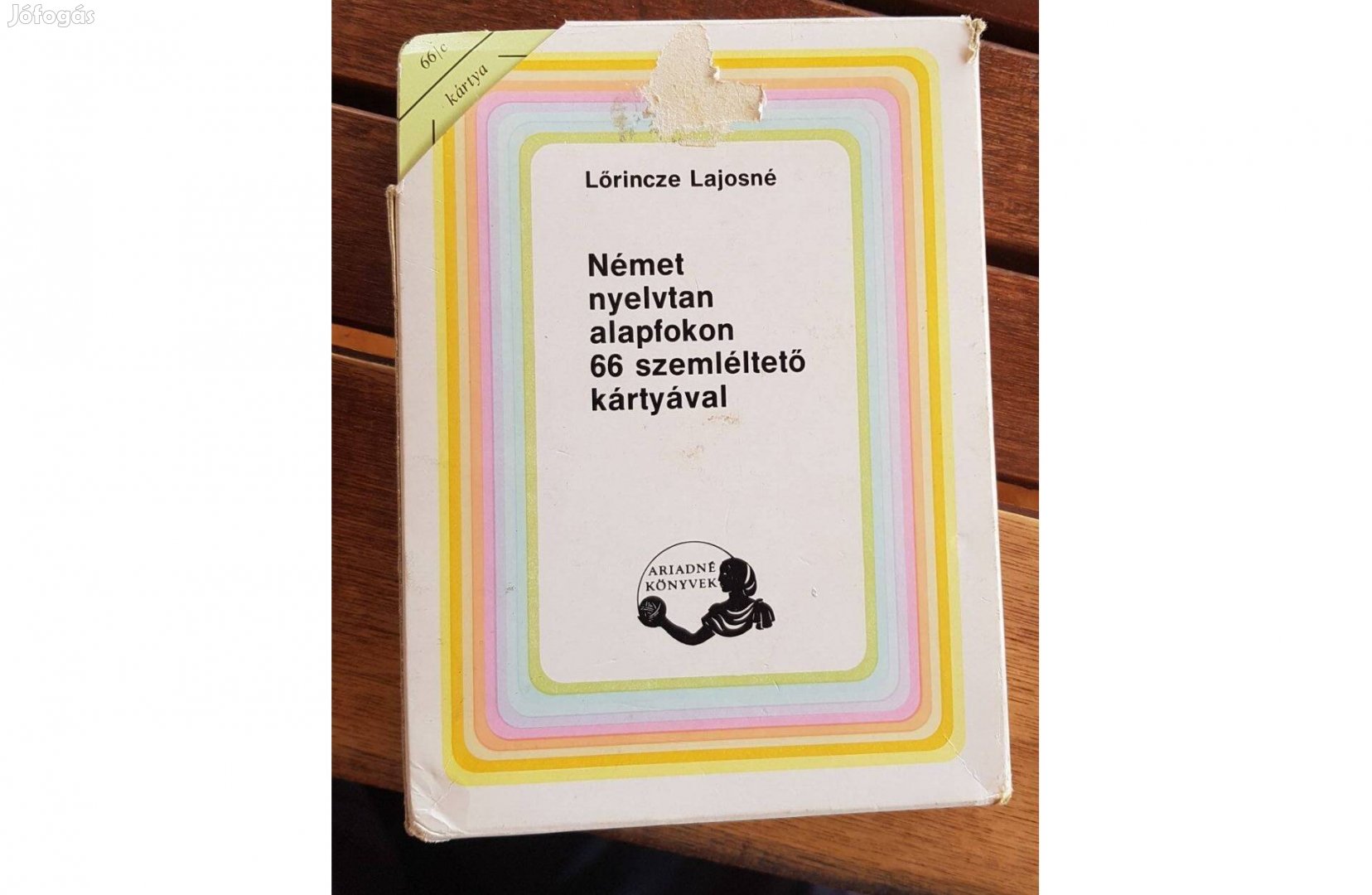 Lőrincze Lajosné - Német nyelvtan alapfokon 66 szemléltető kártyával