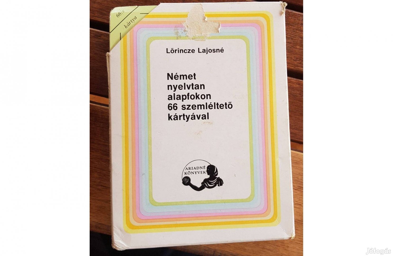 Lőrincze Lajosné - Német nyelvtan alapfokon 66 szemléltető kártyával